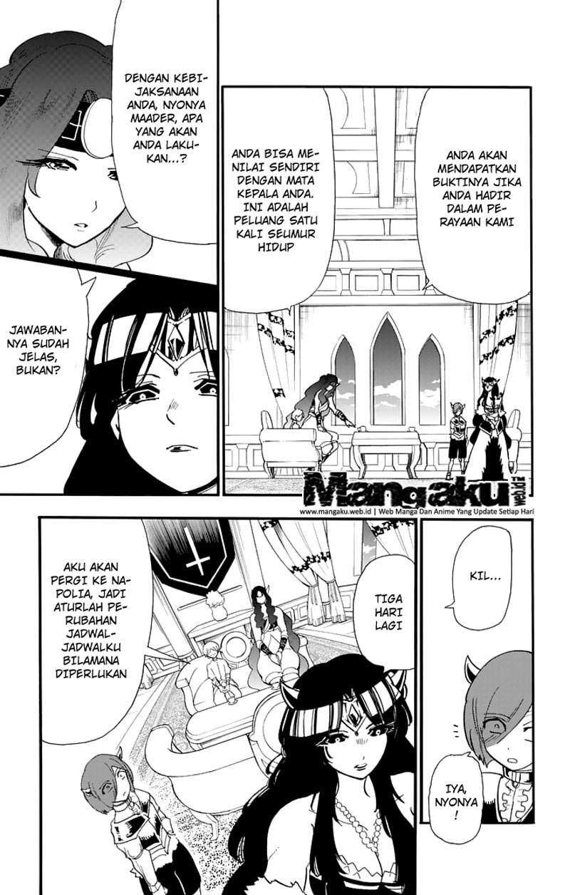 Magi – Sinbad no Bouken Bab 73 halaman 13