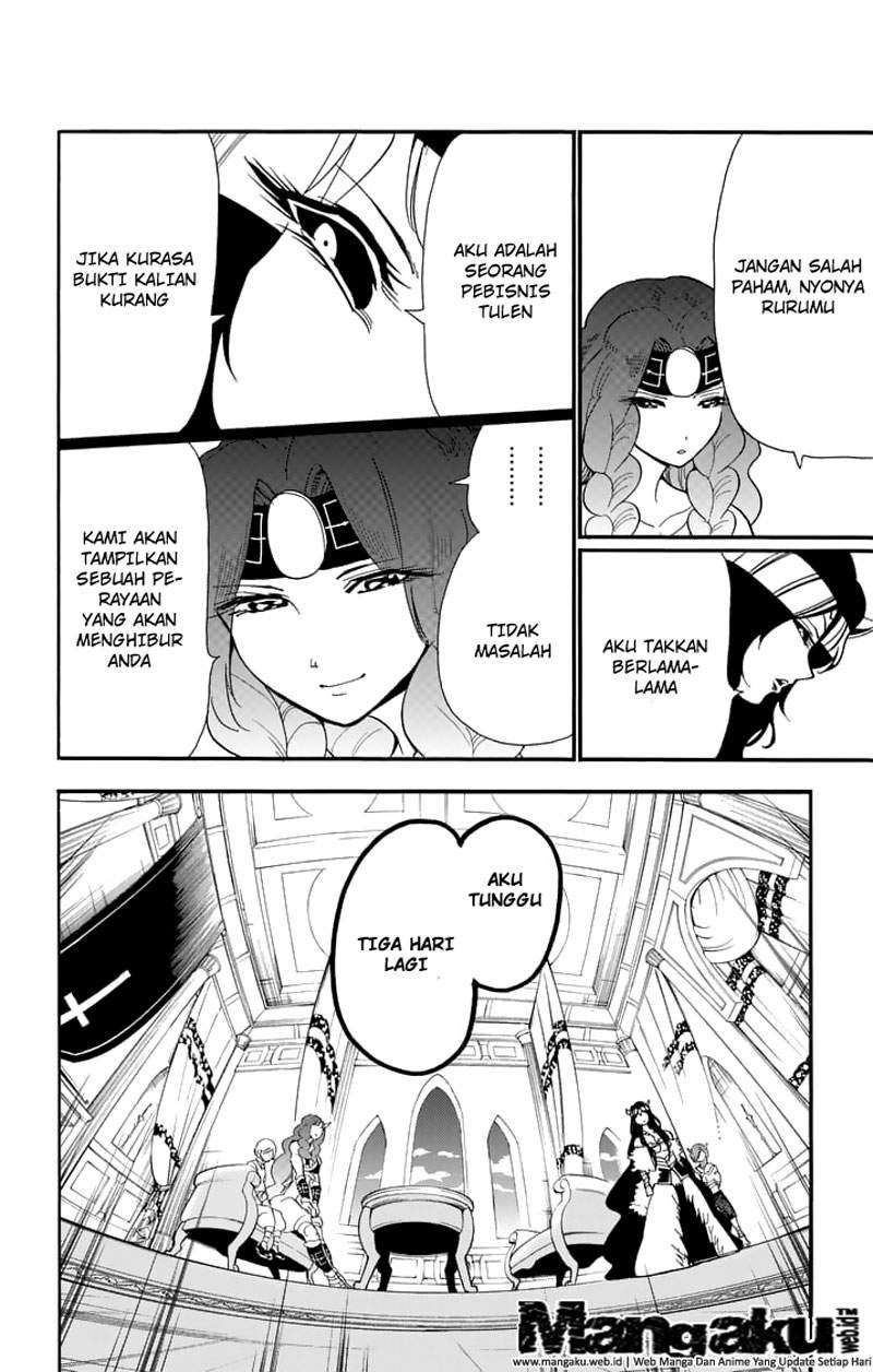 Magi – Sinbad no Bouken Bab 73 halaman 14