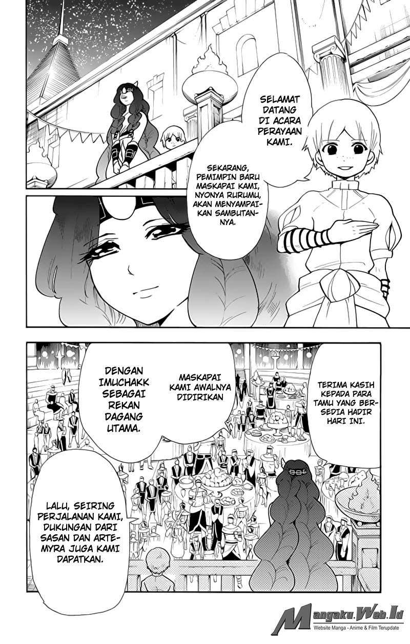 Magi – Sinbad no Bouken Bab 74 halaman 4