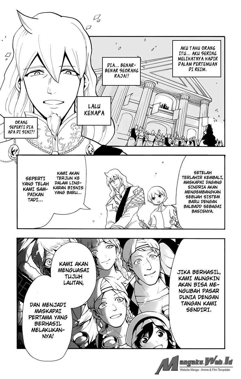 Magi – Sinbad no Bouken Bab 74 halaman 7
