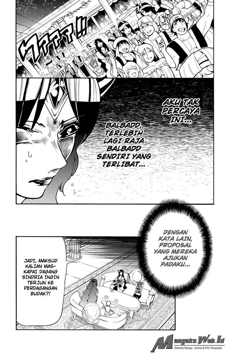 Magi – Sinbad no Bouken Bab 74 halaman 9