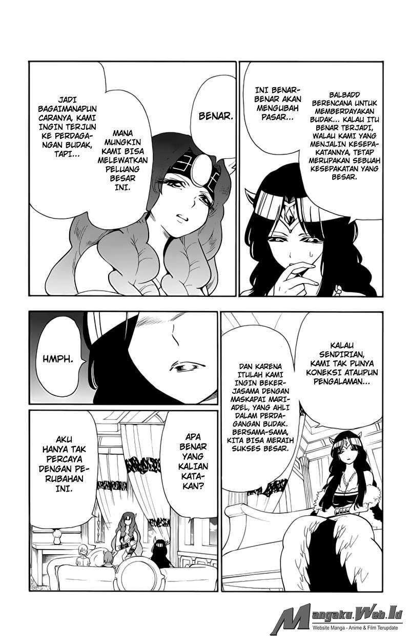 Magi – Sinbad no Bouken Bab 74 halaman 11