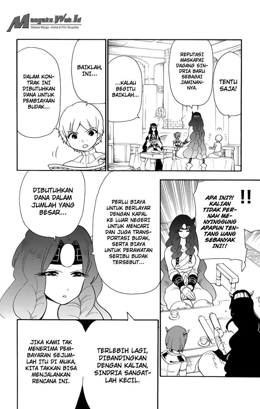 Magi – Sinbad no Bouken Bab 75 halaman 4