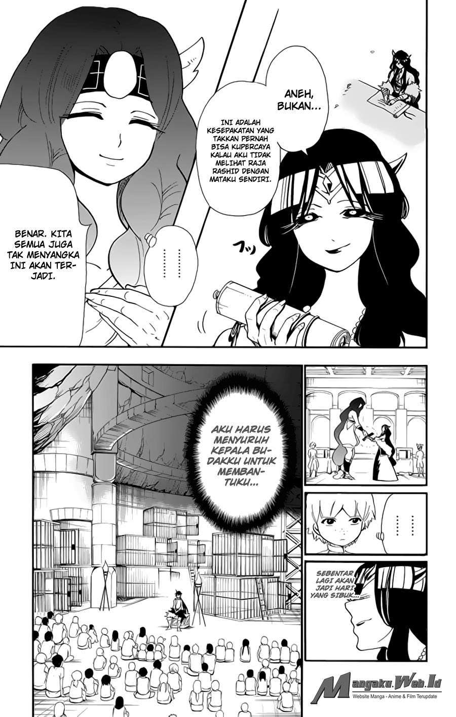 Magi – Sinbad no Bouken Bab 75 halaman 9