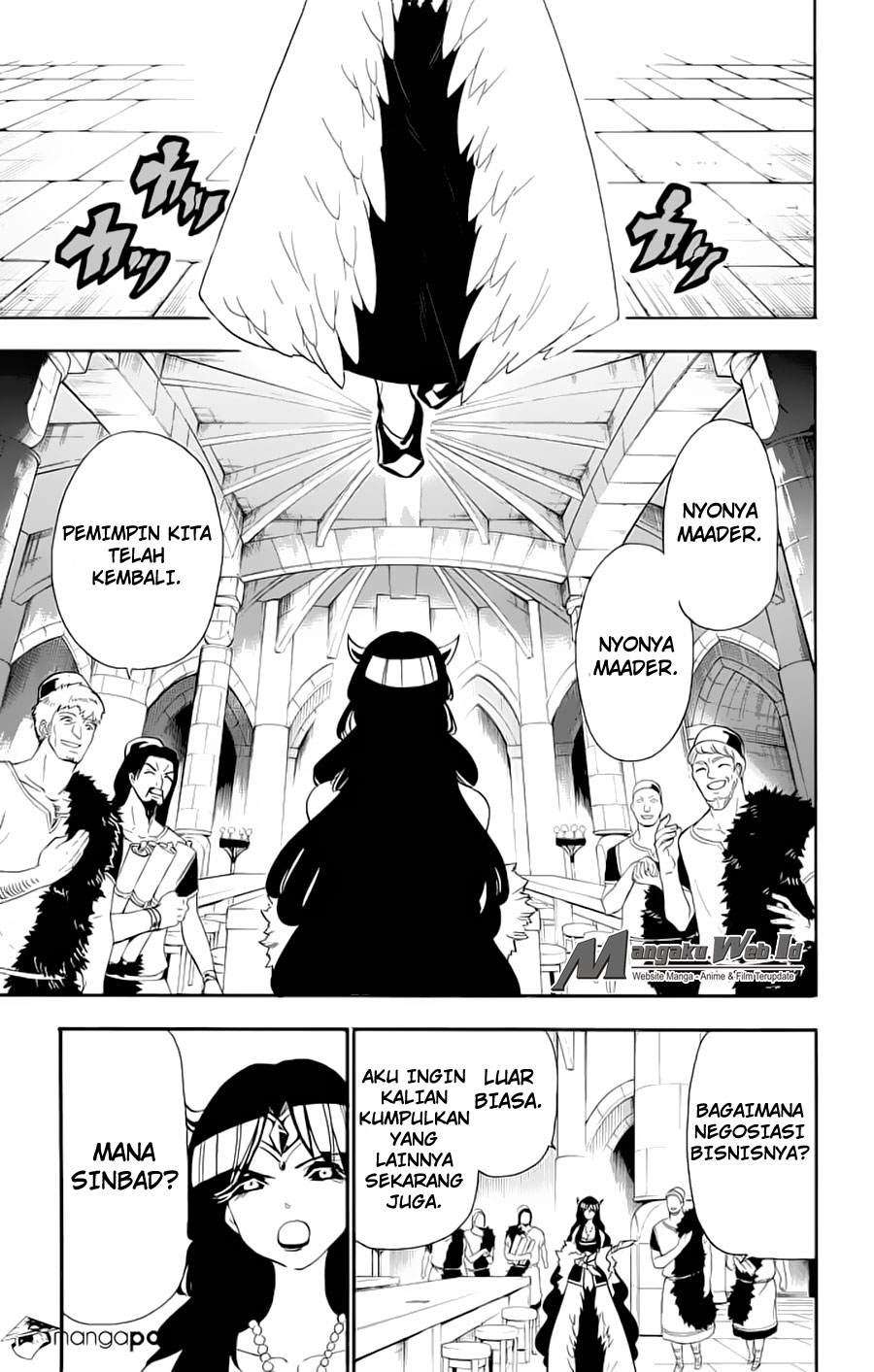 Magi – Sinbad no Bouken Bab 76 halaman 2