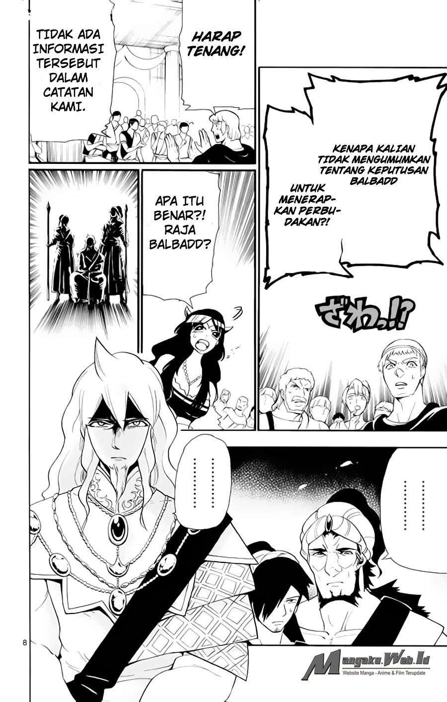 Magi – Sinbad no Bouken Bab 76 halaman 9
