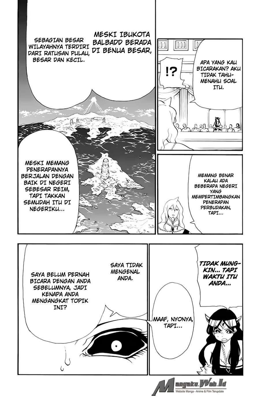 Magi – Sinbad no Bouken Bab 76 halaman 10