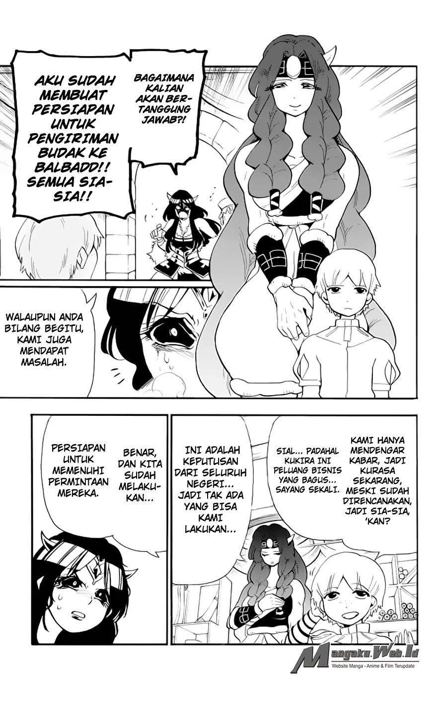 Magi – Sinbad no Bouken Bab 76 halaman 14