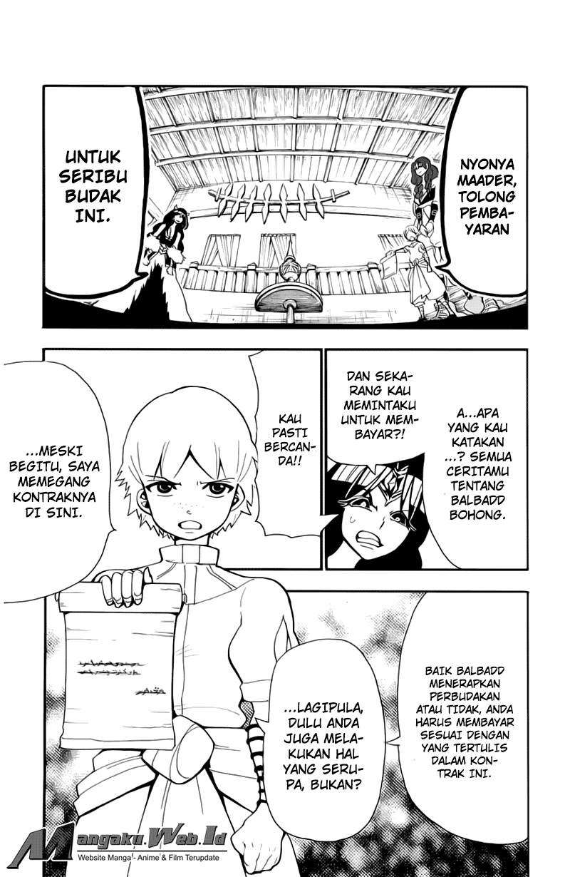 Magi – Sinbad no Bouken Bab 77 halaman 1