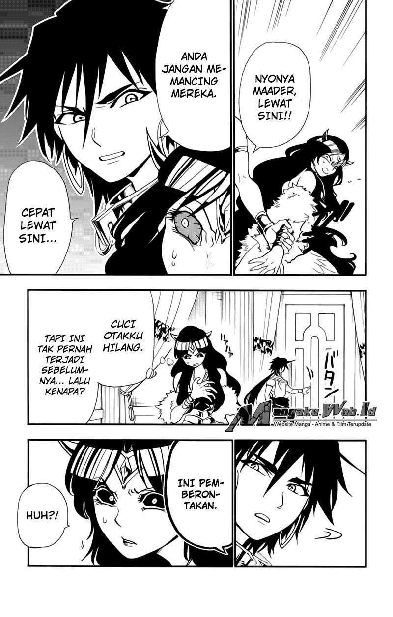 Magi – Sinbad no Bouken Bab 77 halaman 9