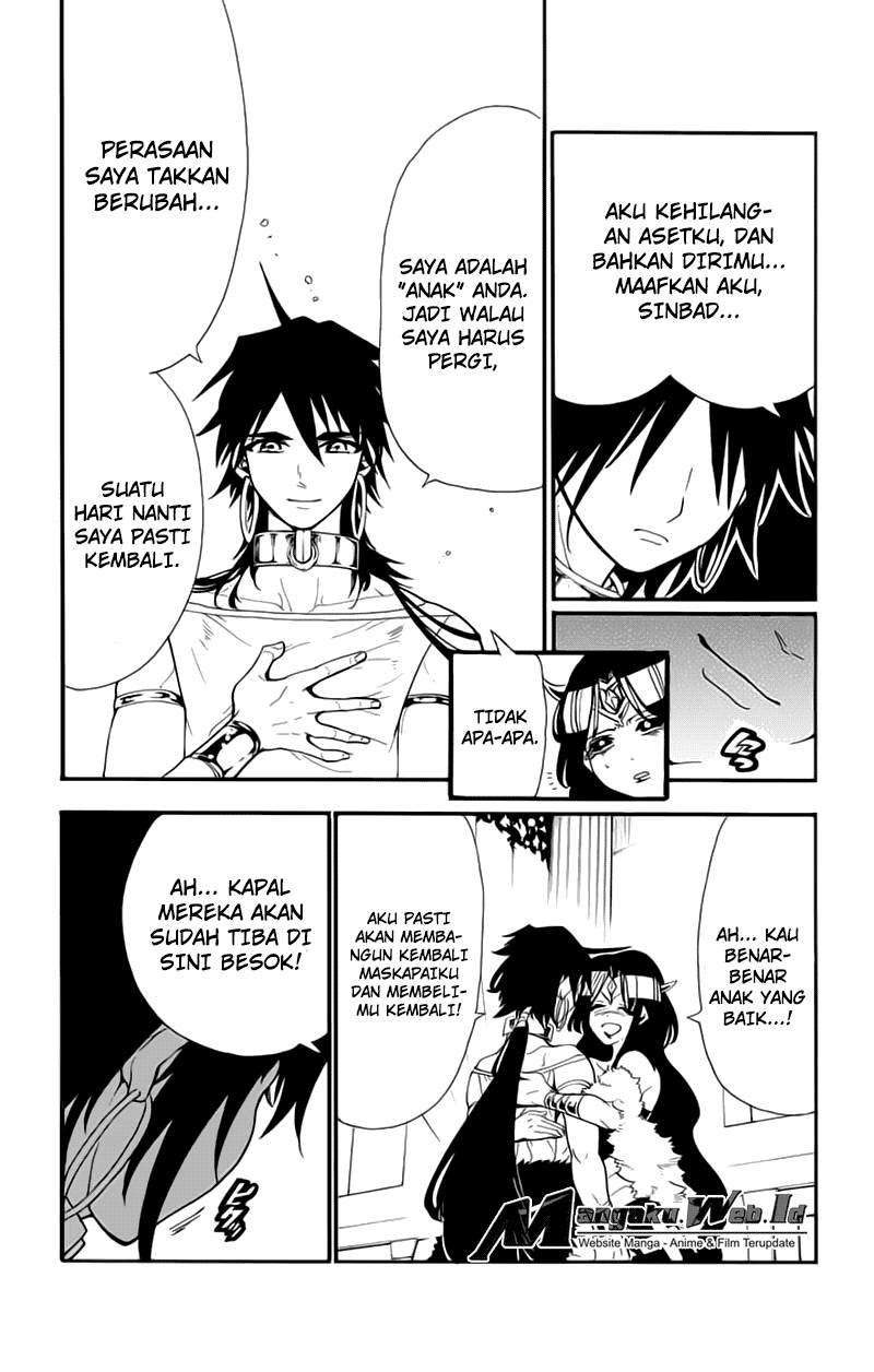Magi – Sinbad no Bouken Bab 77 halaman 13