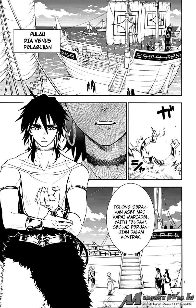 Magi – Sinbad no Bouken Bab 78 halaman 1