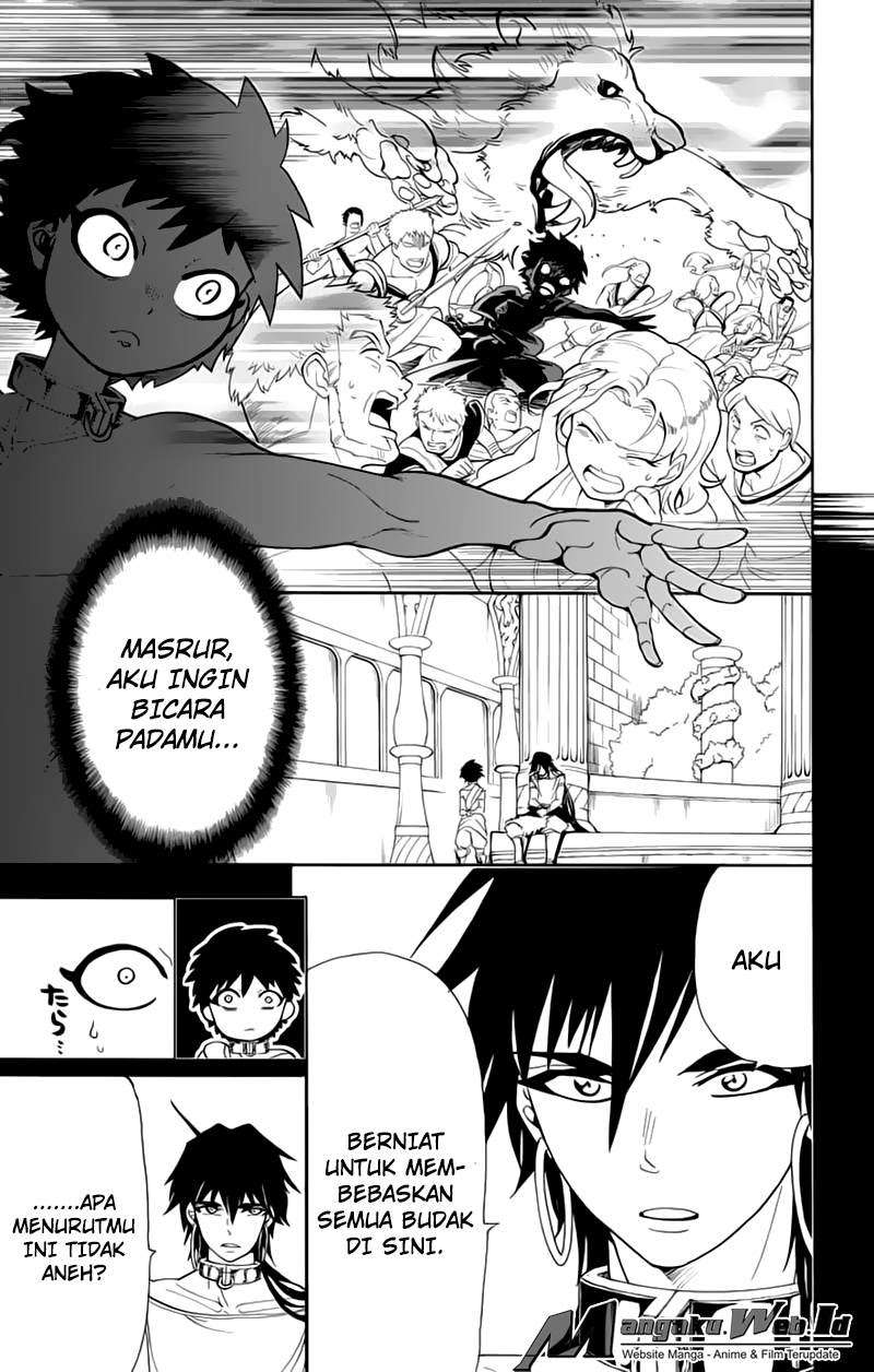 Magi – Sinbad no Bouken Bab 78 halaman 9