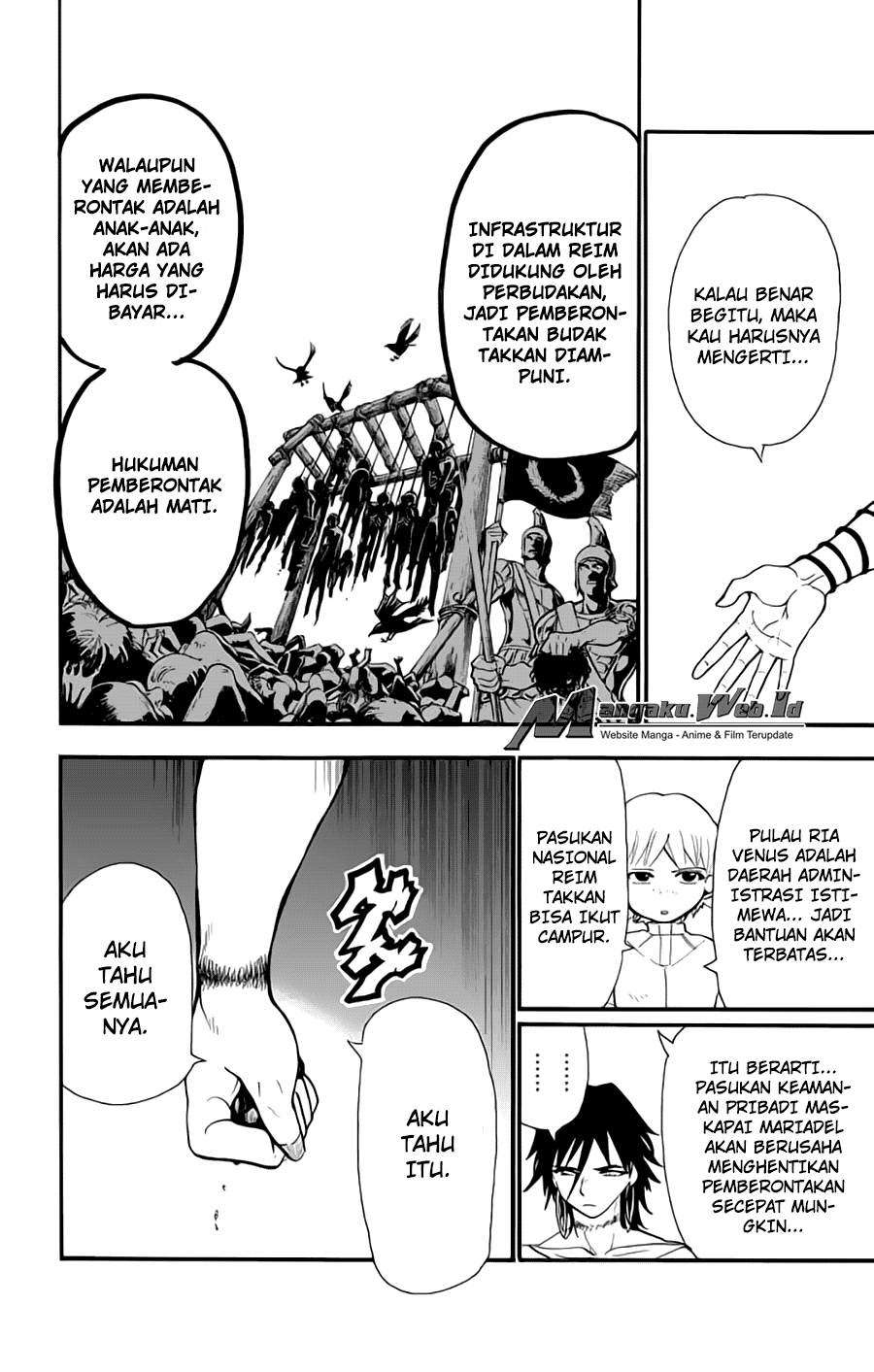 Magi – Sinbad no Bouken Bab 79 halaman 9
