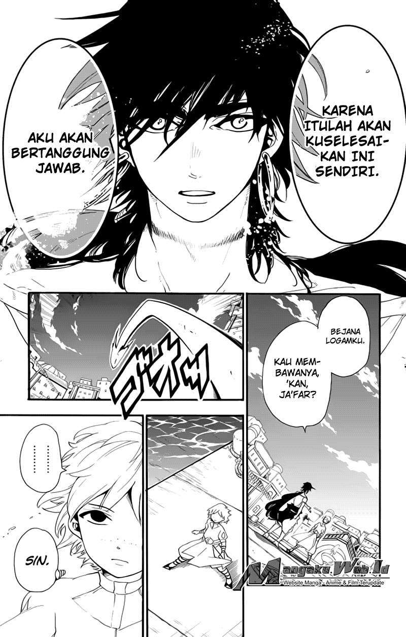 Magi – Sinbad no Bouken Bab 79 halaman 10