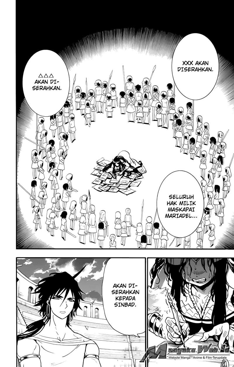 Magi – Sinbad no Bouken Bab 80 halaman 3