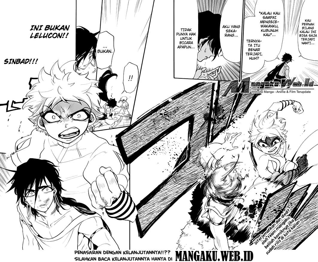 Magi – Sinbad no Bouken Bab 80 halaman 15