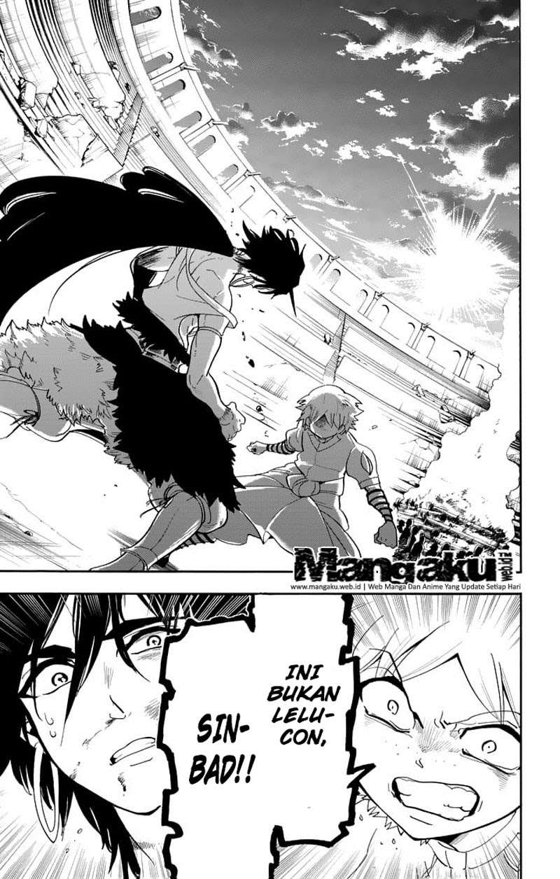 Magi – Sinbad no Bouken Bab 81 halaman 1