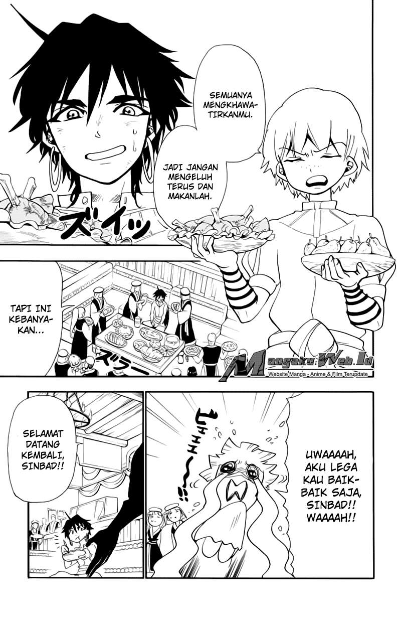 Magi – Sinbad no Bouken Bab 82 halaman 4