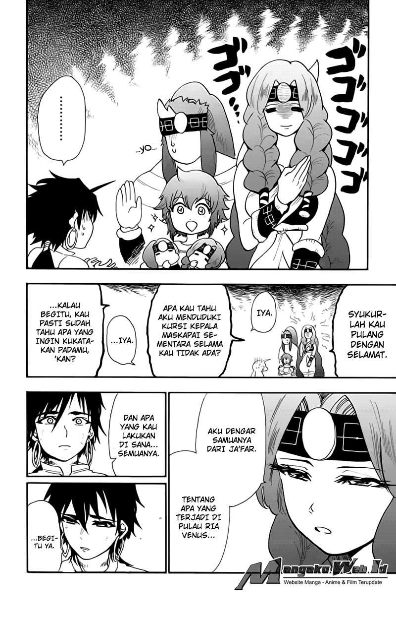 Magi – Sinbad no Bouken Bab 82 halaman 9