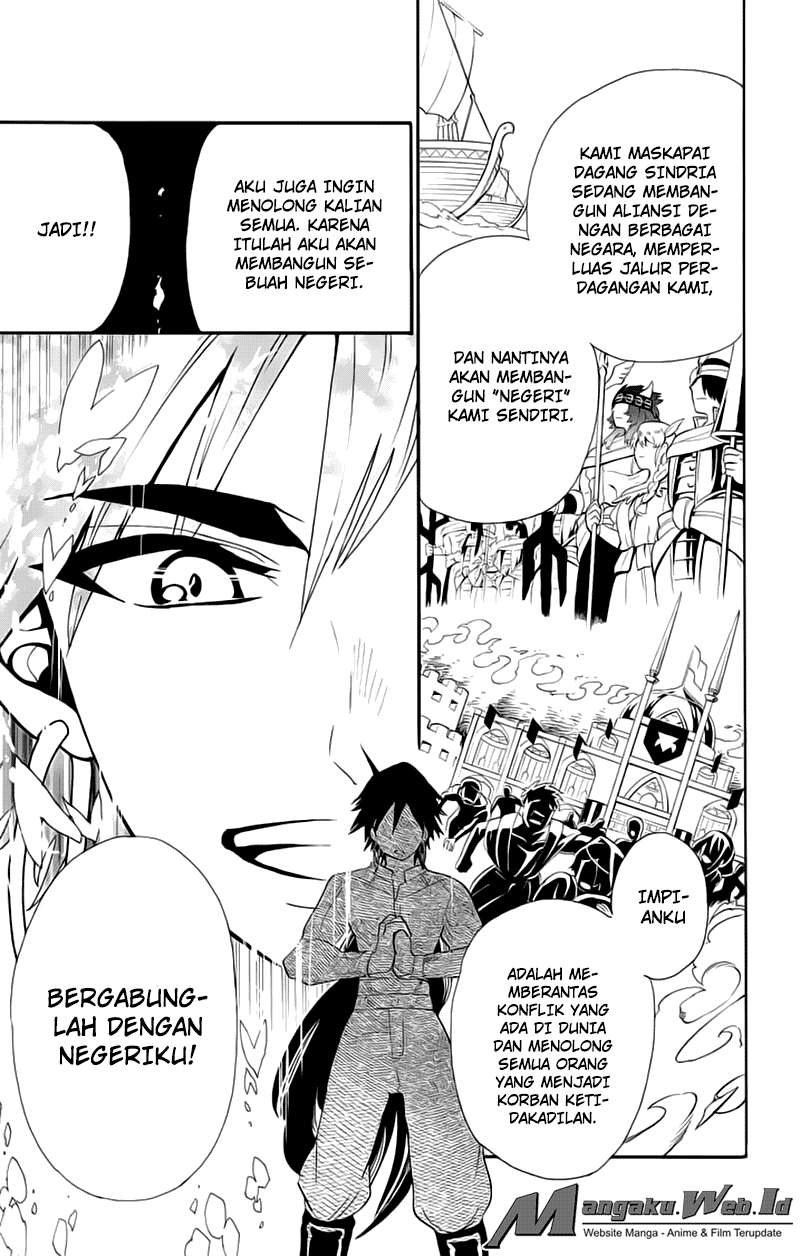 Magi – Sinbad no Bouken Bab 82 halaman 14