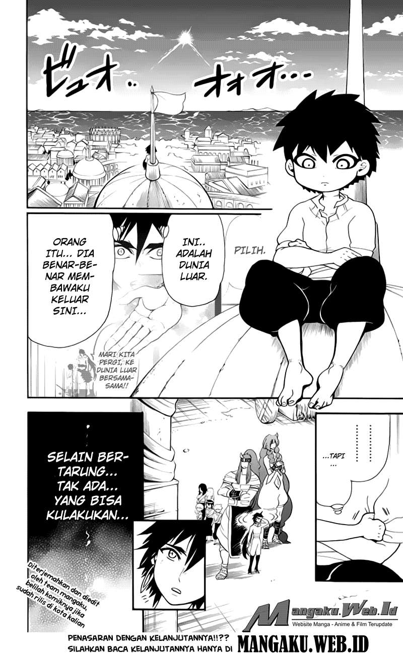 Magi – Sinbad no Bouken Bab 82 halaman 17