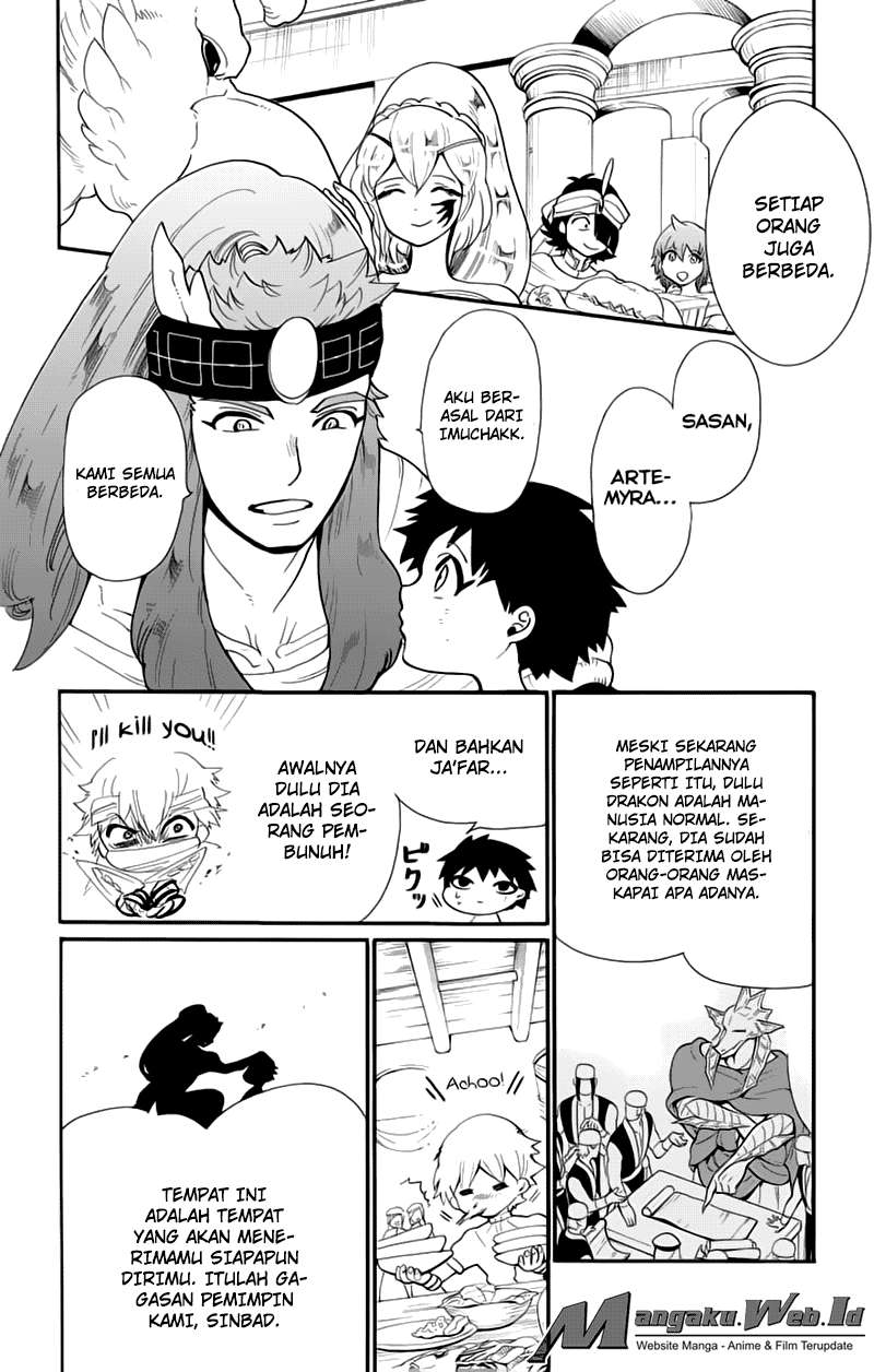 Magi – Sinbad no Bouken Bab 83 halaman 13
