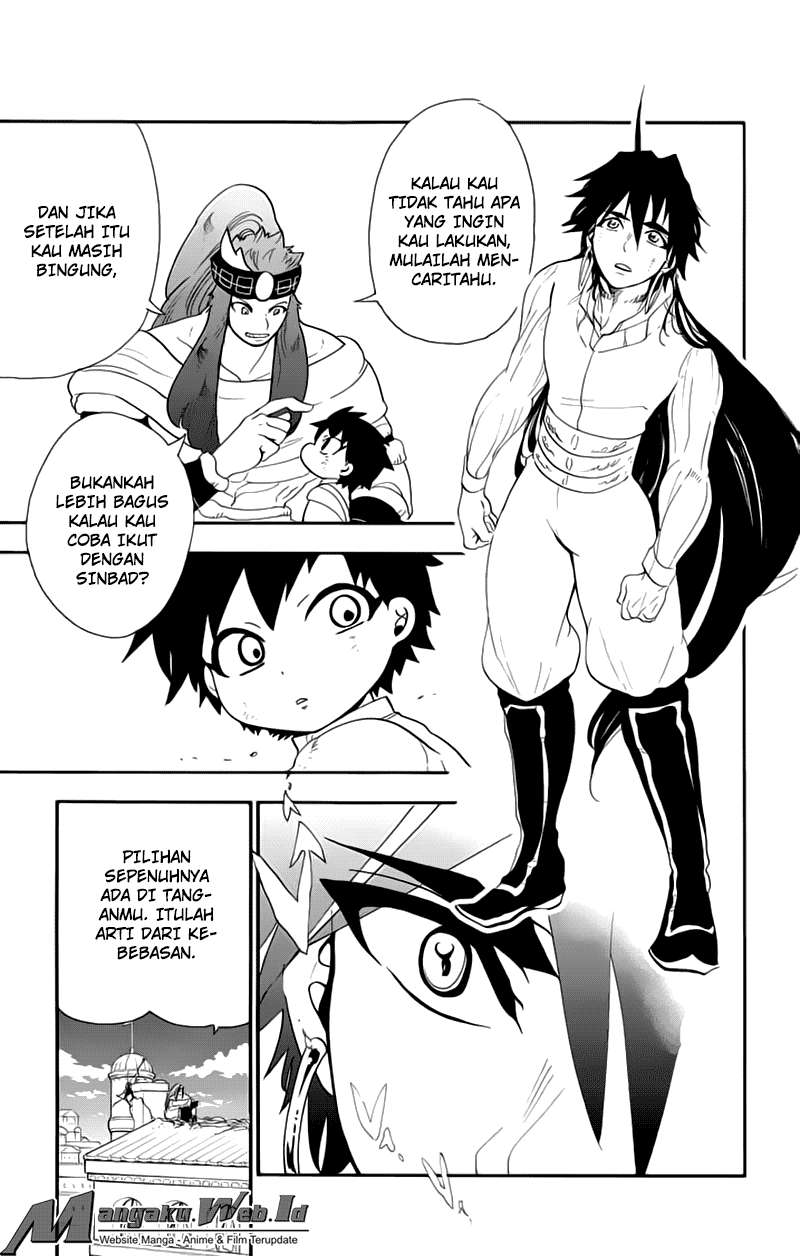 Magi – Sinbad no Bouken Bab 83 halaman 14