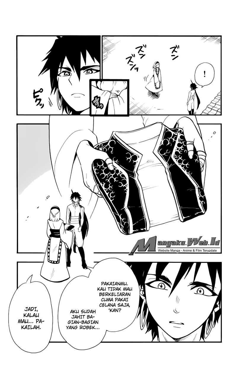Magi – Sinbad no Bouken Bab 84 halaman 3