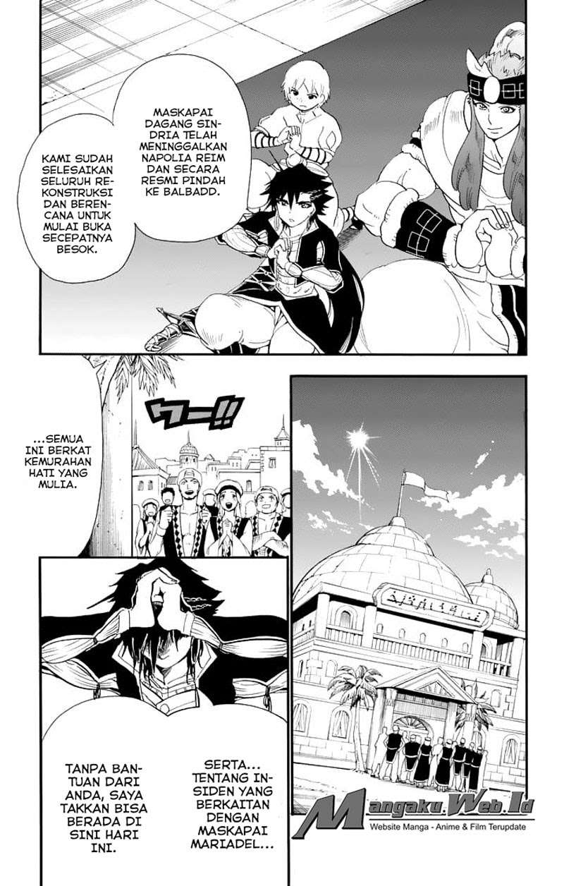 Magi – Sinbad no Bouken Bab 85 halaman 4