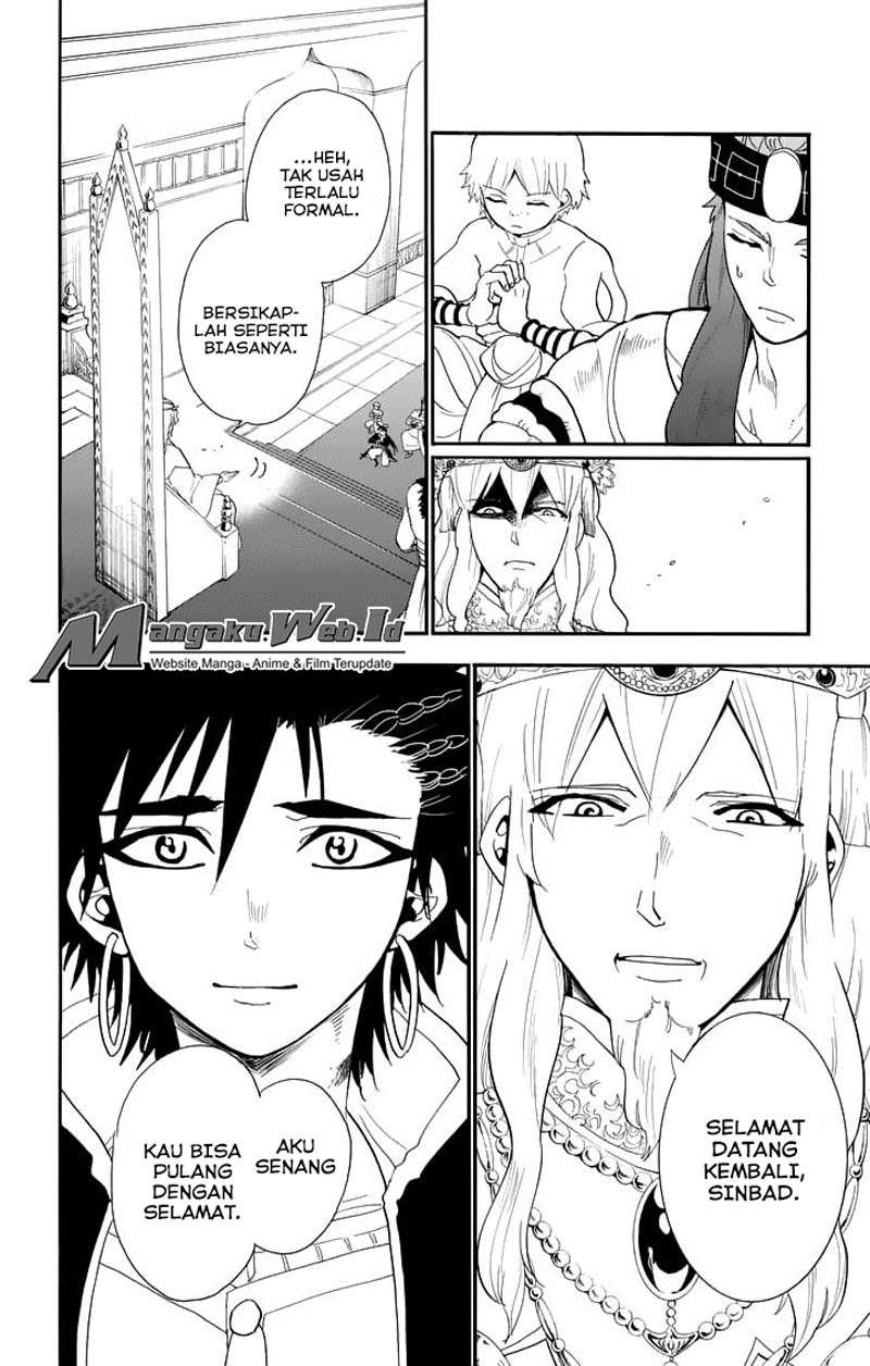 Magi – Sinbad no Bouken Bab 85 halaman 5