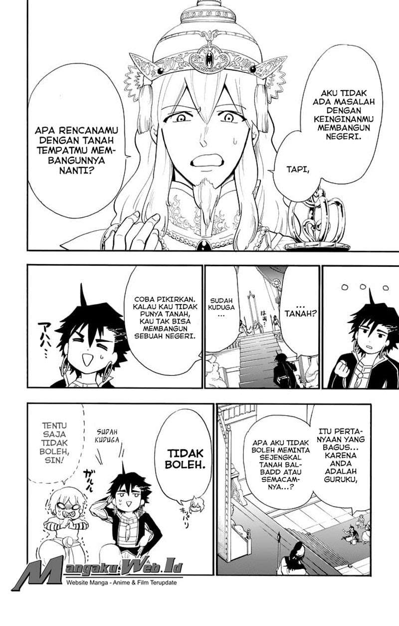 Magi – Sinbad no Bouken Bab 85 halaman 9