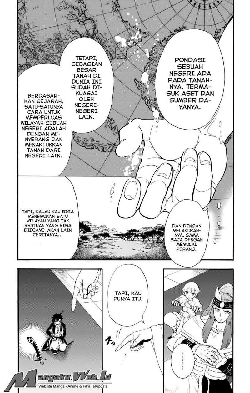 Magi – Sinbad no Bouken Bab 85 halaman 10