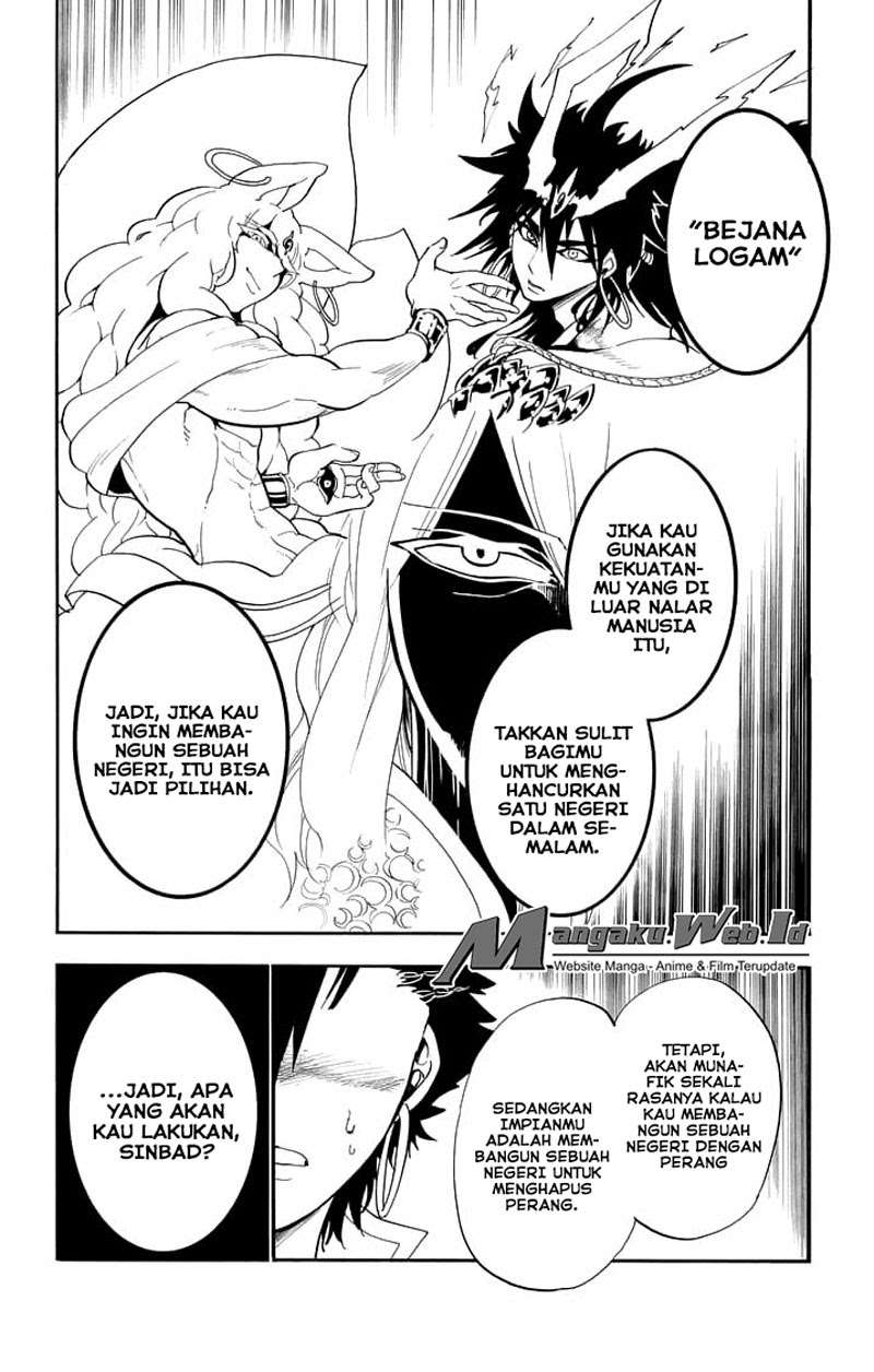 Magi – Sinbad no Bouken Bab 85 halaman 11