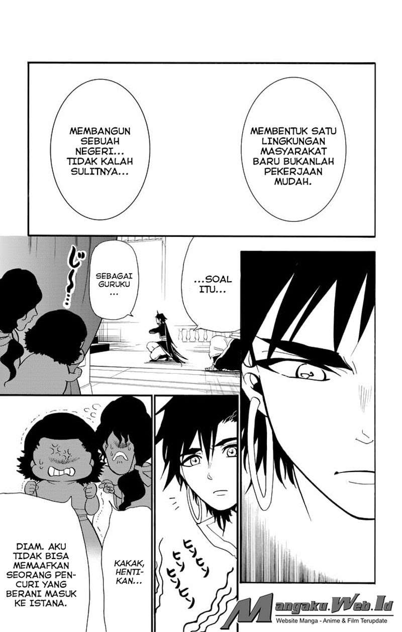 Magi – Sinbad no Bouken Bab 85 halaman 14