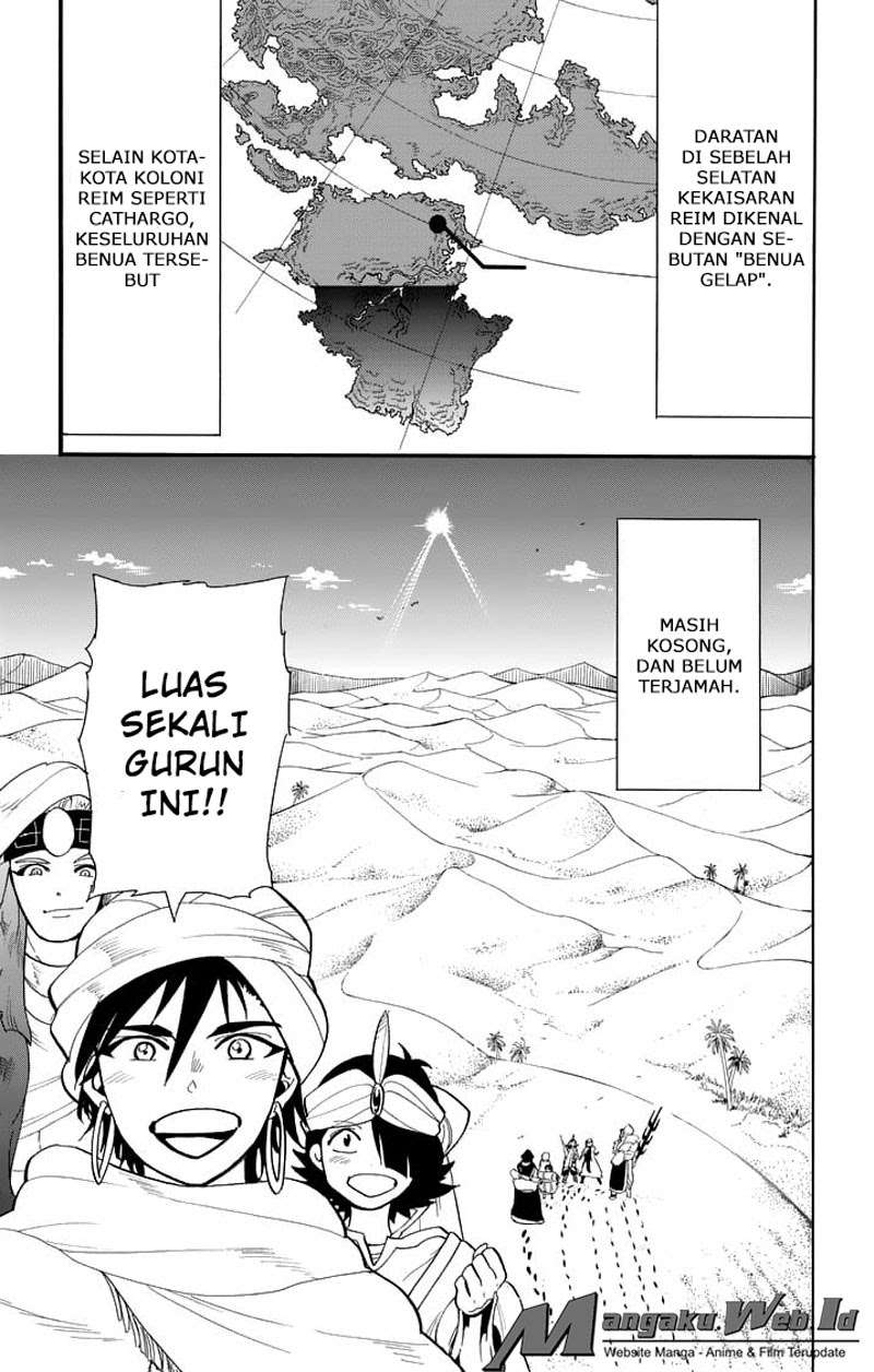 Magi – Sinbad no Bouken Bab 87 halaman 4