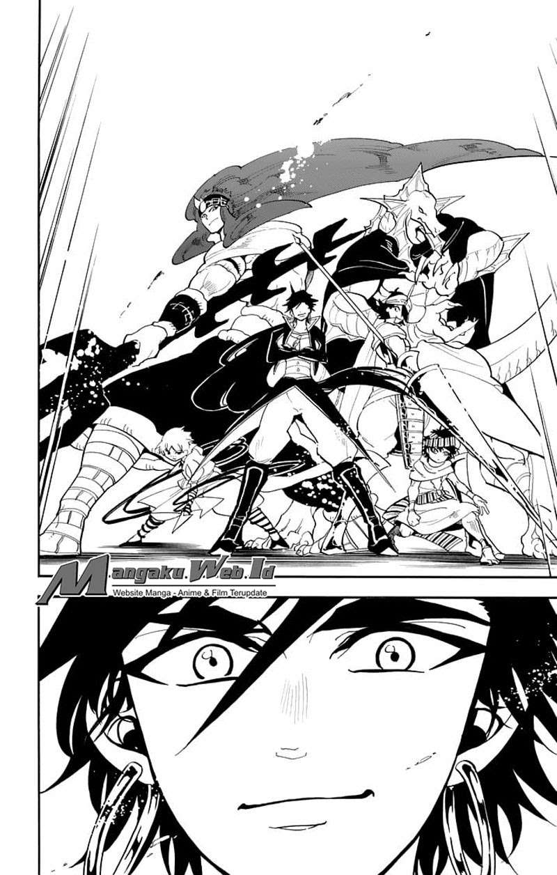 Magi – Sinbad no Bouken Bab 87 halaman 15