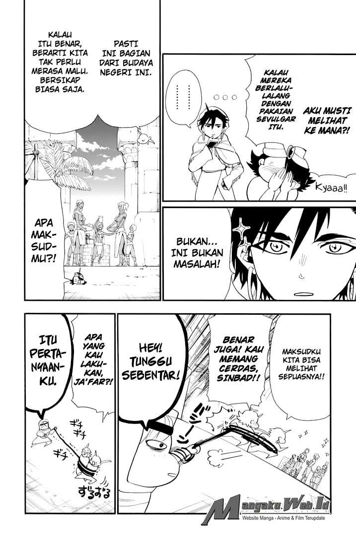 Magi – Sinbad no Bouken Bab 88 halaman 5