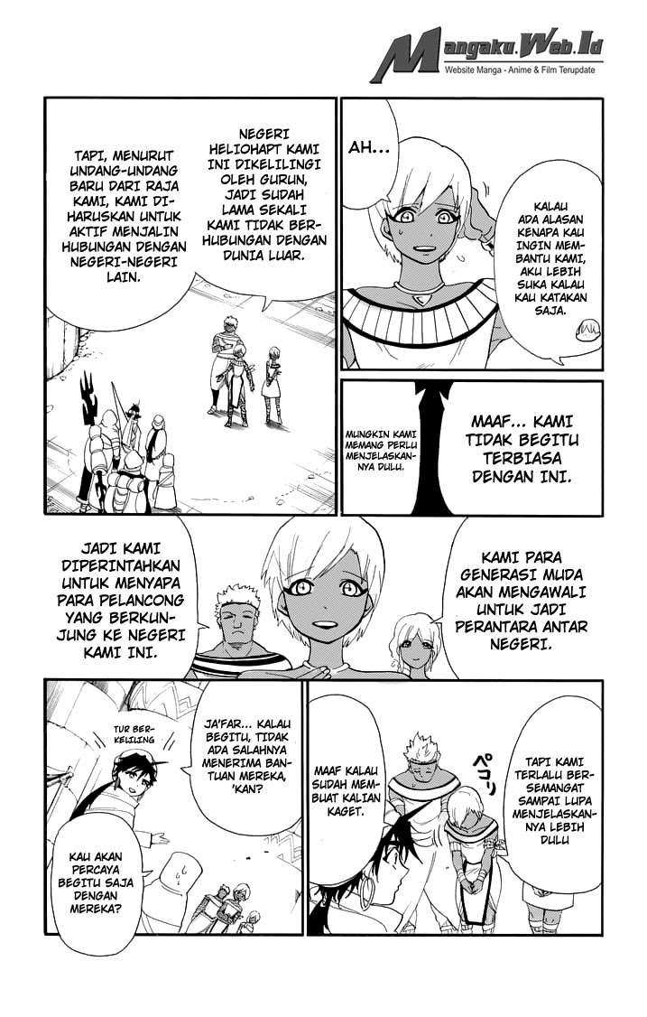 Magi – Sinbad no Bouken Bab 88 halaman 9