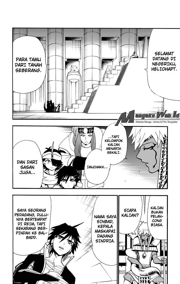 Magi – Sinbad no Bouken Bab 89 halaman 13