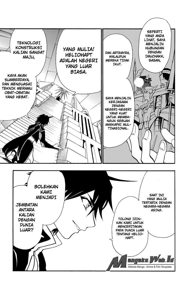 Magi – Sinbad no Bouken Bab 89 halaman 14
