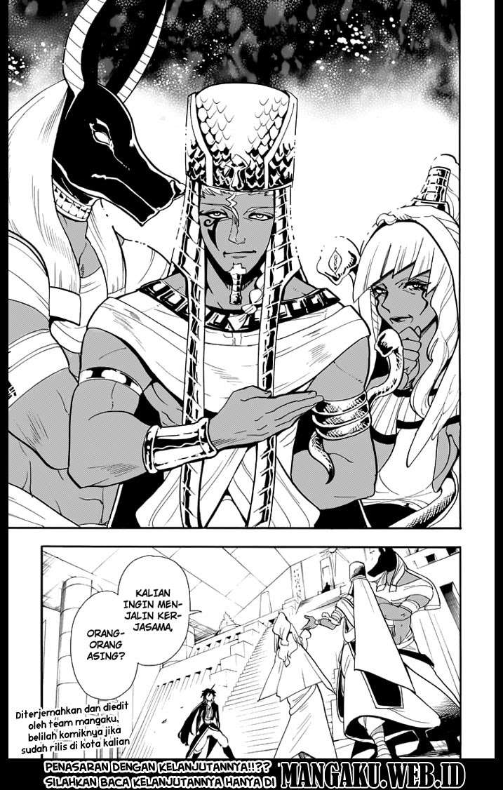 Magi – Sinbad no Bouken Bab 89 halaman 16