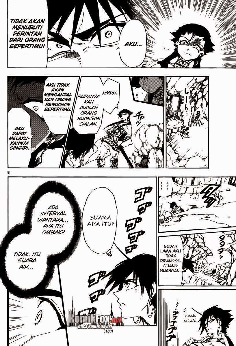 Magi – Sinbad no Bouken Bab 9 halaman 8