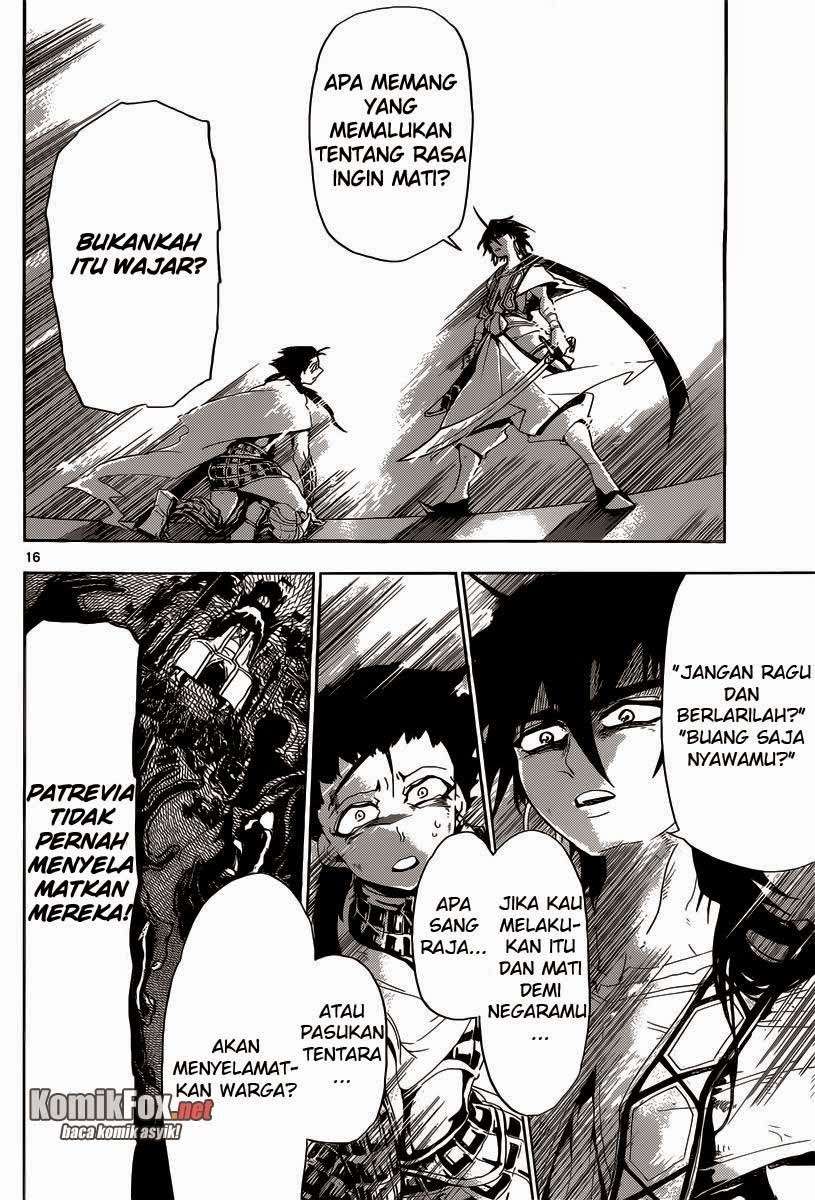 Magi – Sinbad no Bouken Bab 9 halaman 16