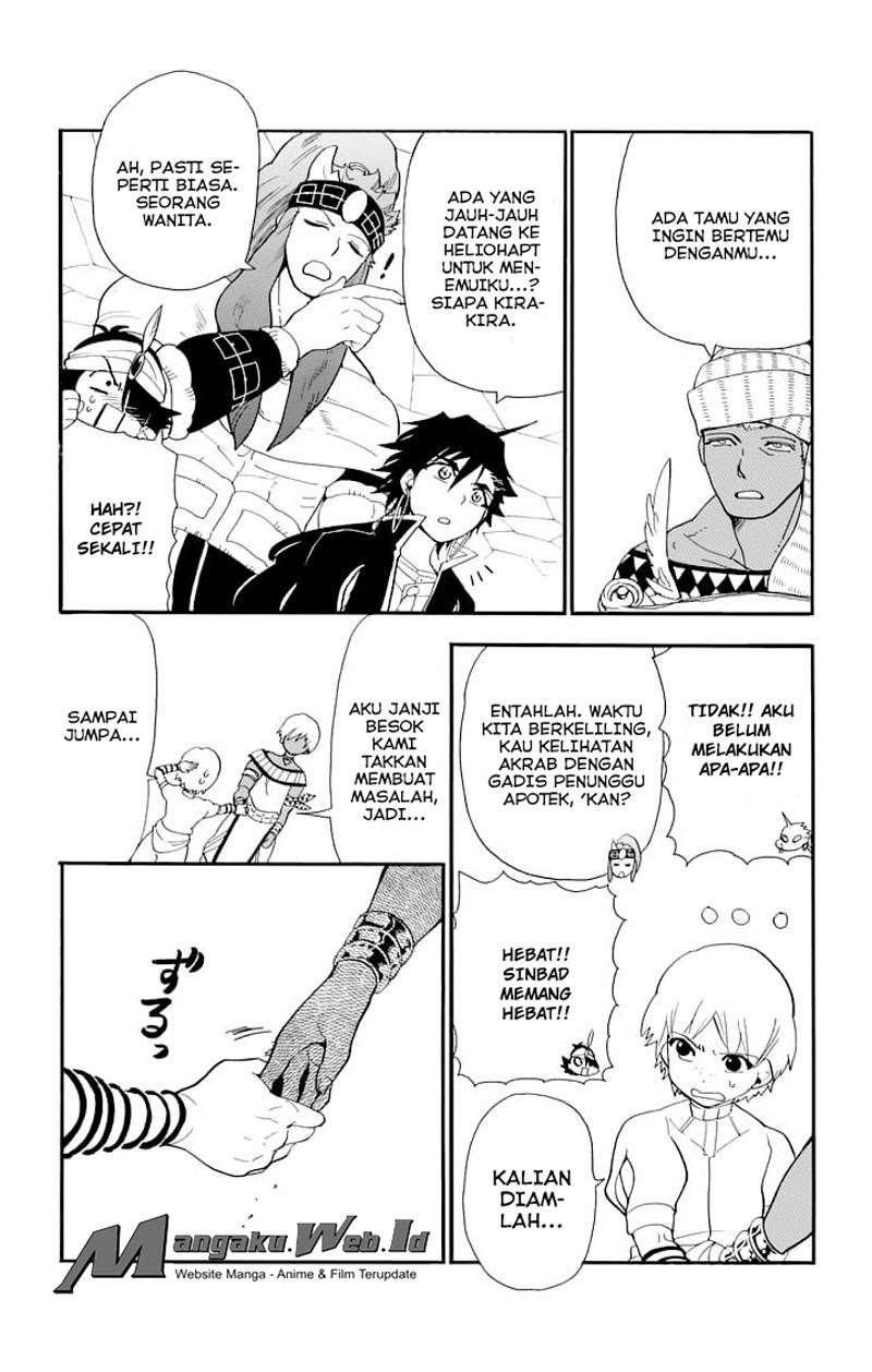 Magi – Sinbad no Bouken Bab 90 halaman 12