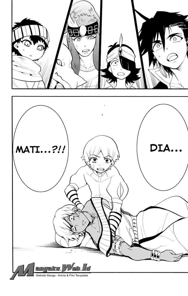 Magi – Sinbad no Bouken Bab 90 halaman 15