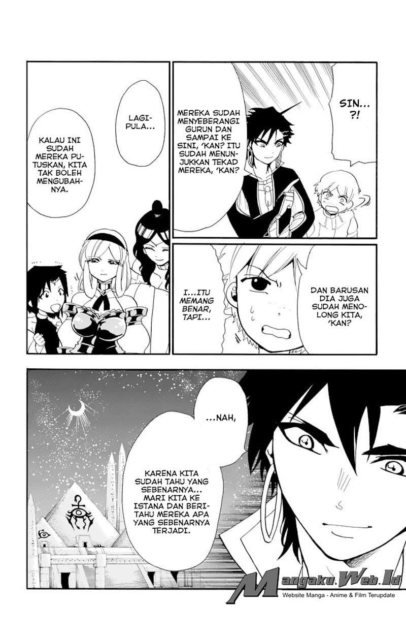 Magi – Sinbad no Bouken Bab 91 halaman 14