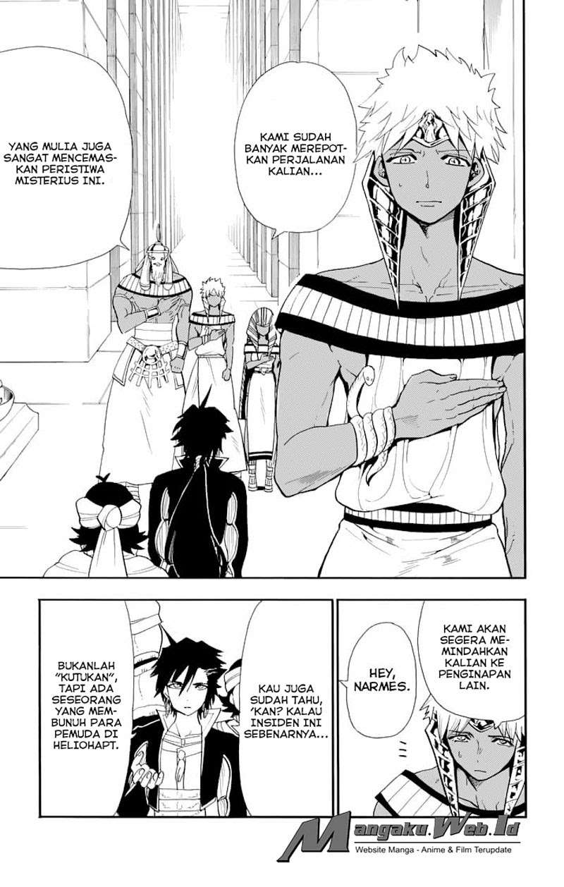 Magi – Sinbad no Bouken Bab 91 halaman 15