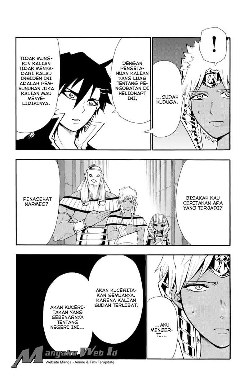 Magi – Sinbad no Bouken Bab 91 halaman 16