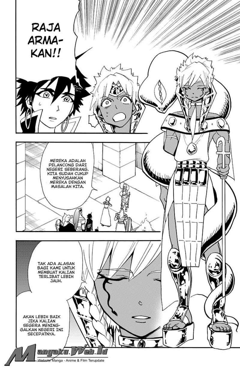 Magi – Sinbad no Bouken Bab 92 halaman 7